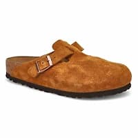 Women's Boston Soft Footbed Suede Clog - Mink